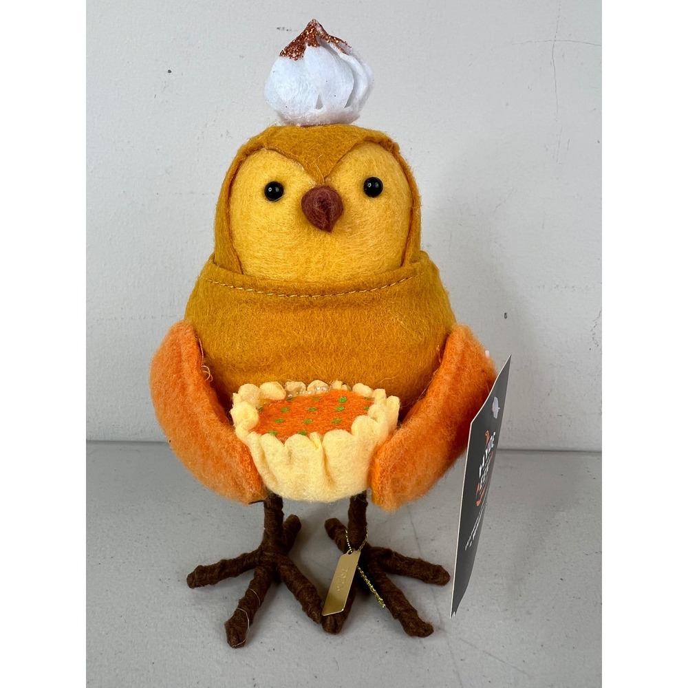 NEW 2026 Hyde & EEK Target Featherly Friends Whip Pumpkin Pie Halloween Bird